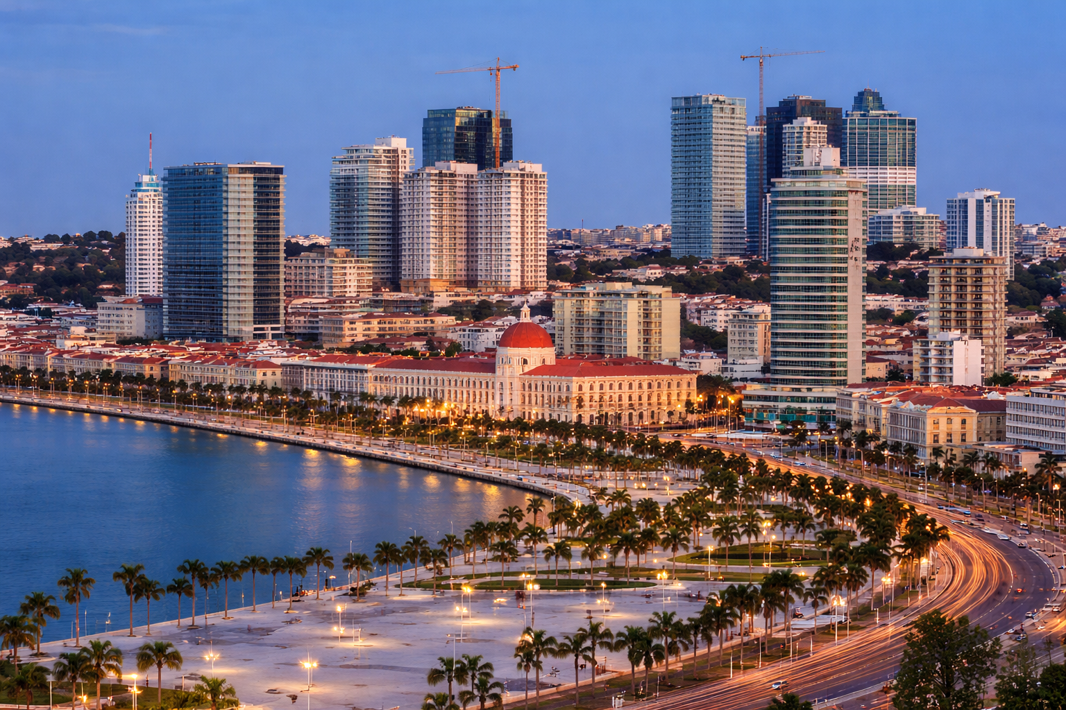 Luanda skyline